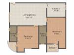 floorPlan of Aqama RBM Residency