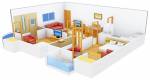 floorPlan of Aqama RBM Residency