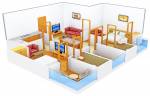 floorPlan of Aqama RBM Residency
