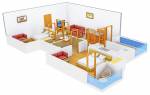 floorPlan of Aqama RBM Residency