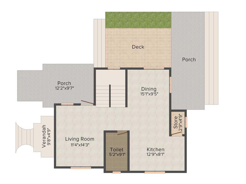 Classic Pinto Rosario Square