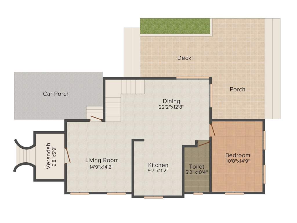 Classic Pinto Rosario Square