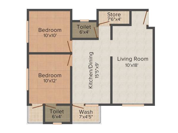 floorPlan of Shukan Shukun Residency