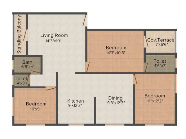 floorPlan of Athrava Atharva Gajraj