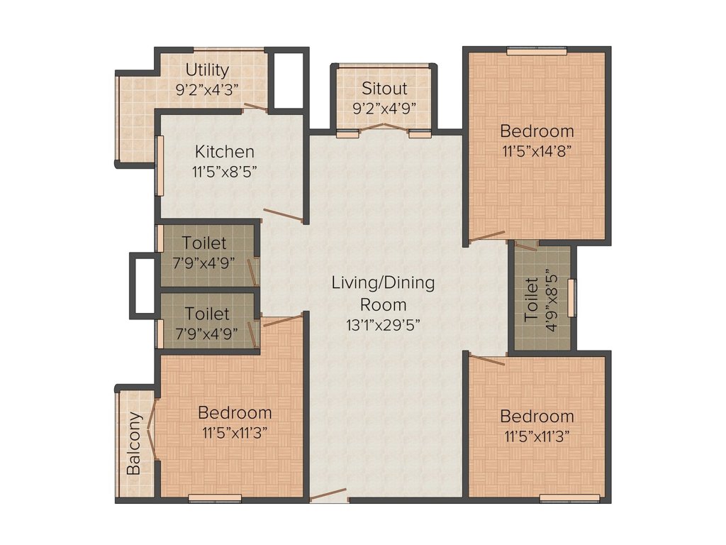 Sri Sai Lakshmi Contractors and Builders Maanya Mansion