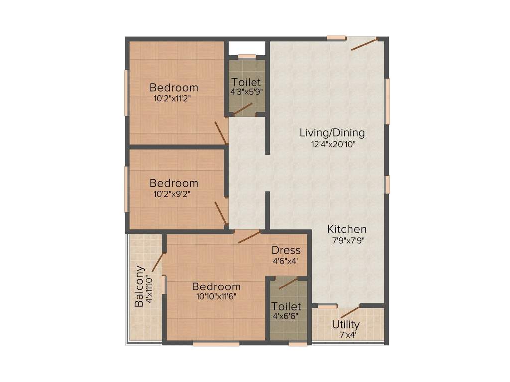 Indya Estates Indya The Greens   Oak