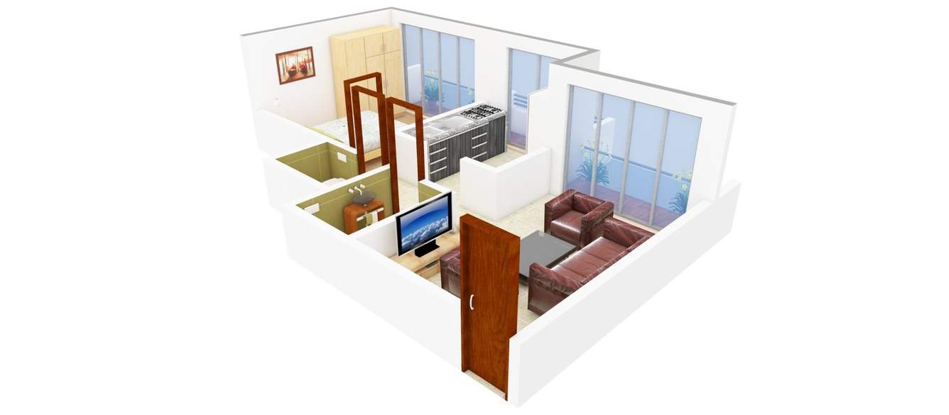 Hiray Hiray Mogra Apartment