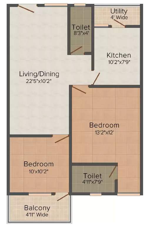  credence new town heights Floor Plan Floor Plan