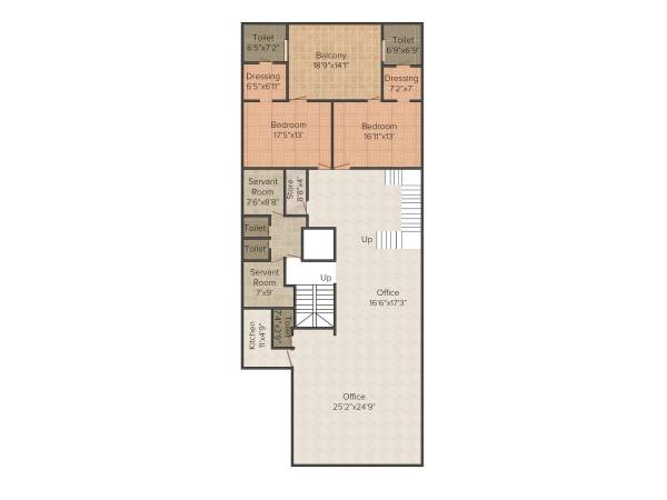 floorPlan of Da Villa Da Villa The Address 1021