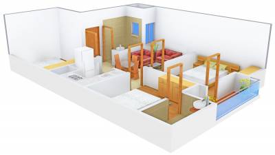 floorPlan of Kharbanda Properties Kharbanda Homes - IV