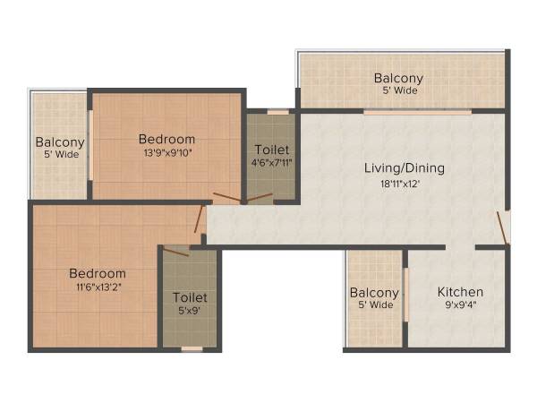 floorPlan of Vision Vision Park II