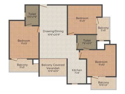 floorPlan of Sanjay Arora Associates Sanjay Arora S-289 Southend