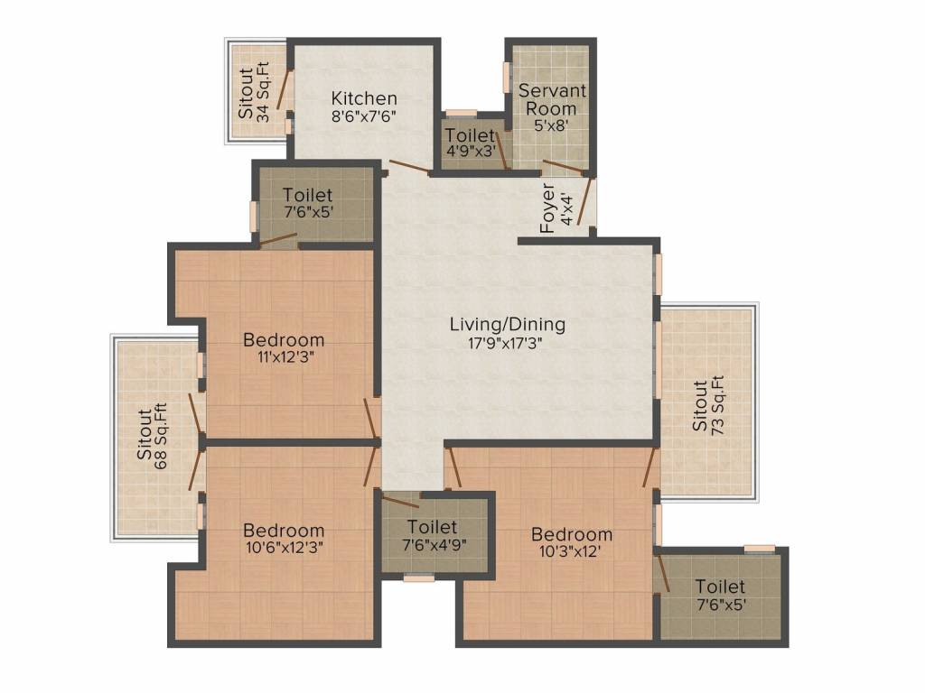 Vipul Vipul Floors   3