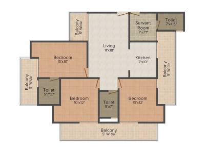 floorPlan of Sanjay Arora Associates Sanjay Arora S-287 Southend