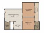 floorPlan of Adarsh Adarsh 4