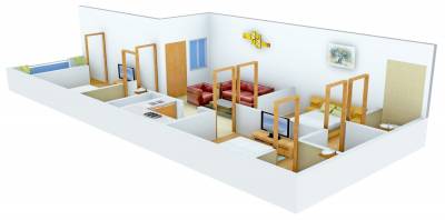 floorPlan of Shri Bankey Bihari Properties Shri Bankey Homes- L102