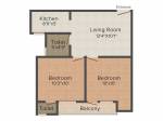 floorPlan of Kushwaha Homes A