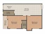 floorPlan of GBC Construction GBC Umang Residency