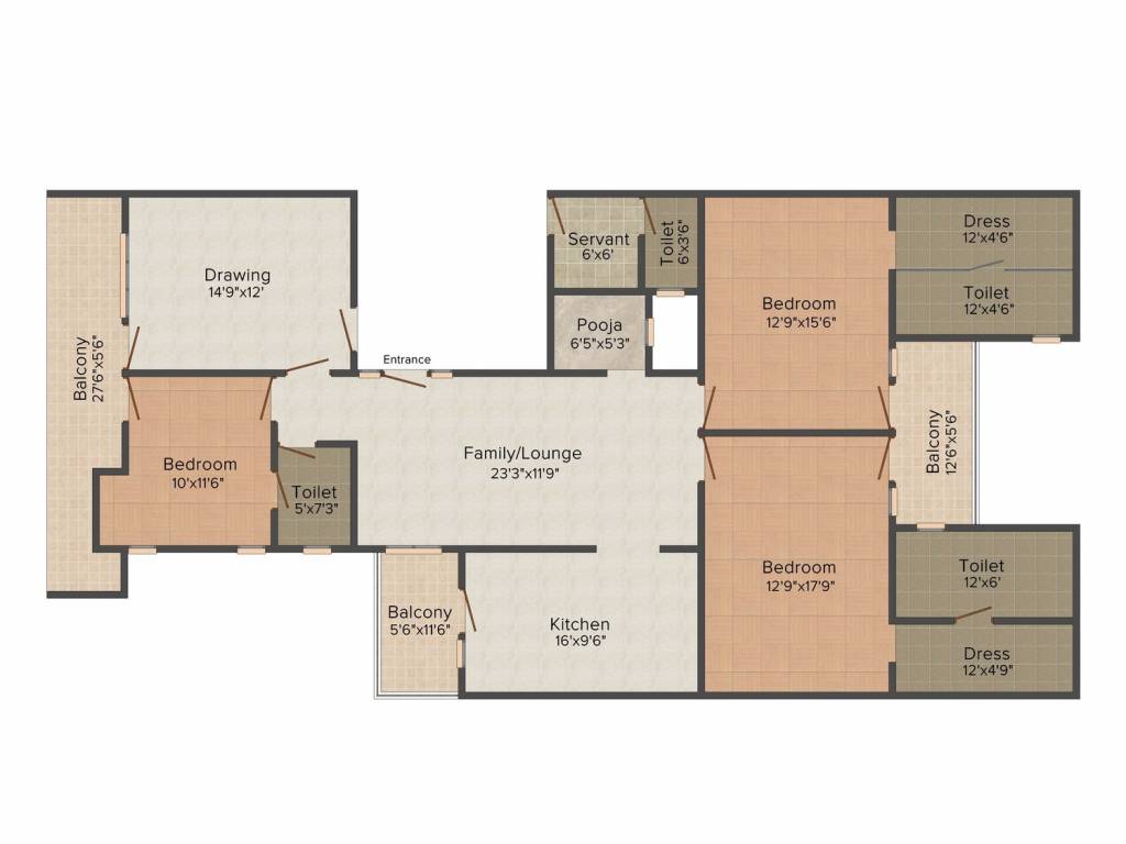 Raheja Raheja Floor   1