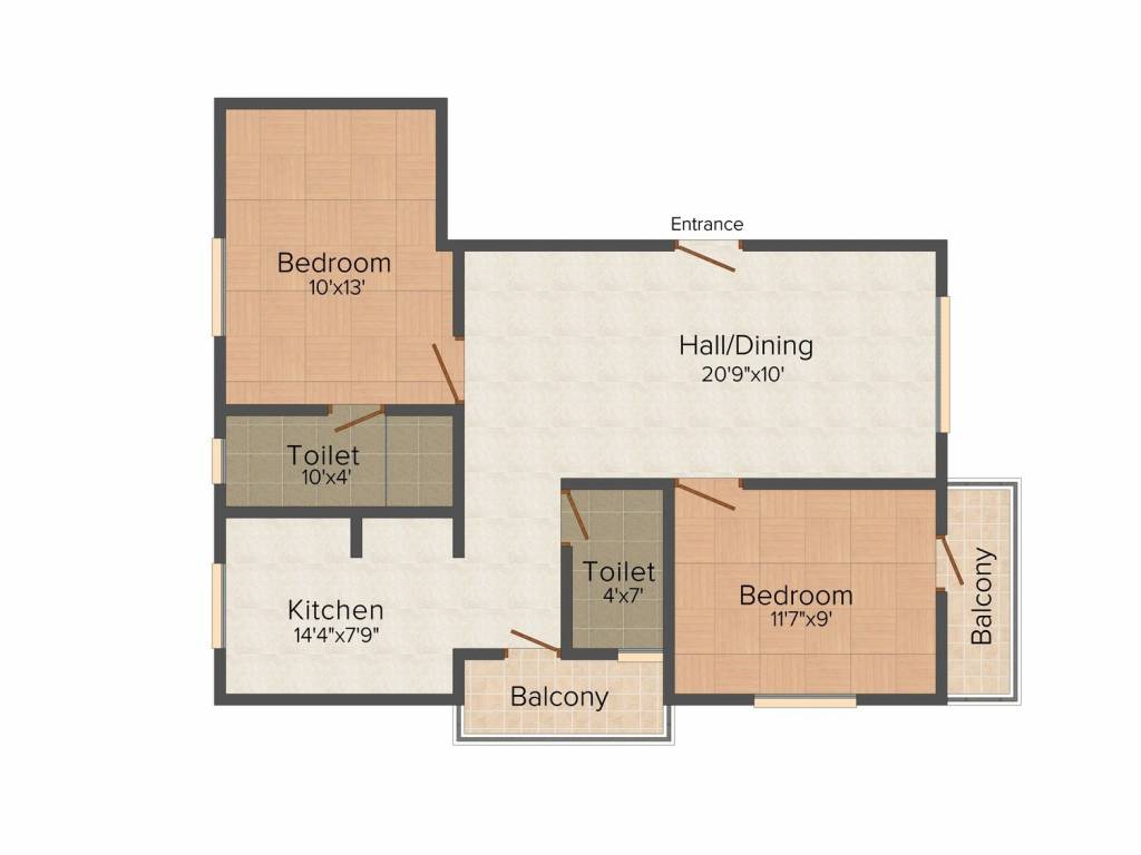 Aanjana Life Spaces Aanjana Life Spaces Vanilla