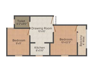 floorPlan of Home Home - 4