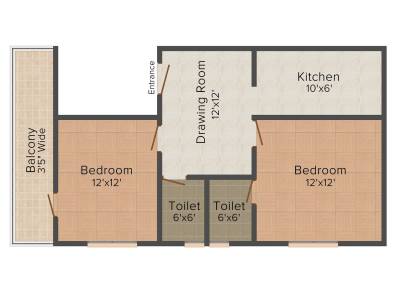floorPlan of Rattan Homes Rattan Homes 6