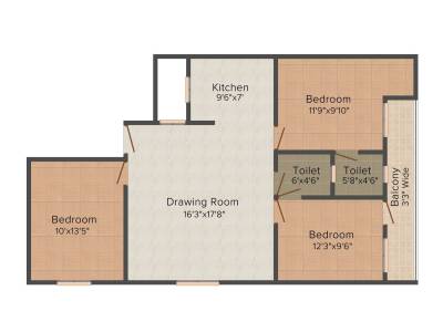 floorPlan of Parashar Developers AND Promoters Pvt Ltd Parashar Developers Site - 2