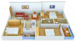 floorPlan of Yash Buildcon Jaipur Yash Apartment-268PN
