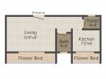 floorPlan of Krishna Builders And Developers Wahal Krishna Godai Apartment