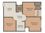 floorPlan of Ganpati Buildmart Estates Ganpati Floors 2