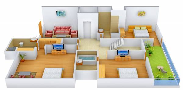 floorPlan of Espace Espace Floors - 7