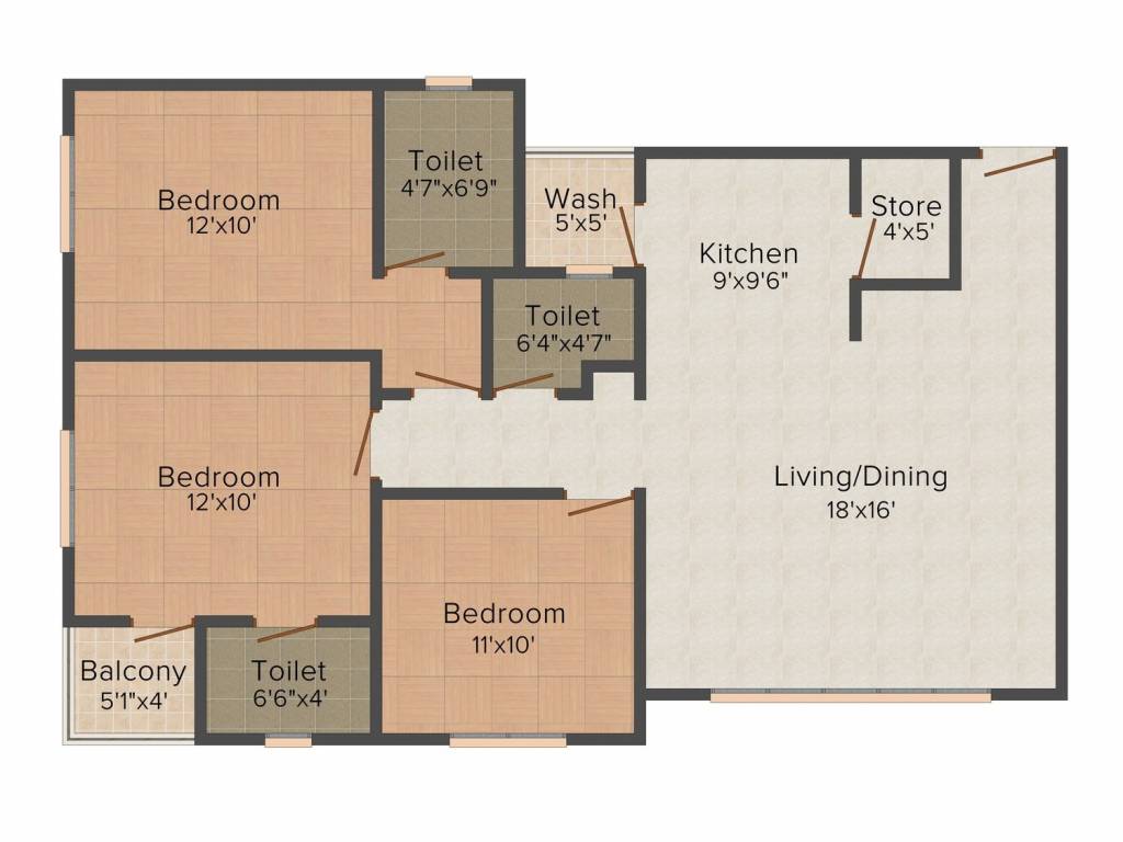 Radhika Builders Radhika Residency Point