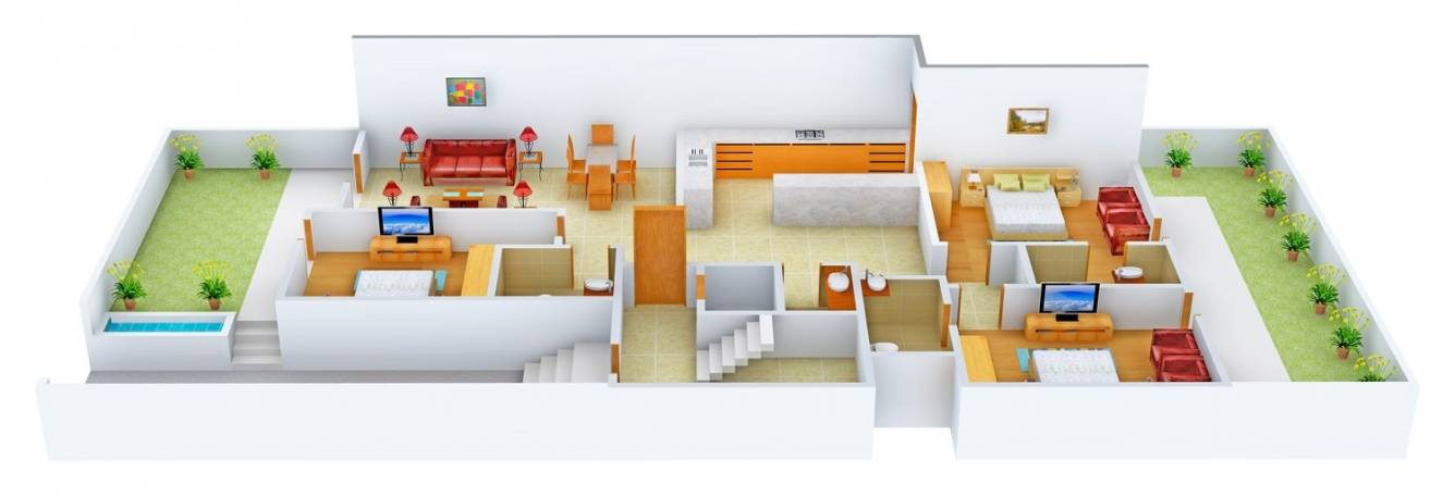 Raheja Raheja Floor   4