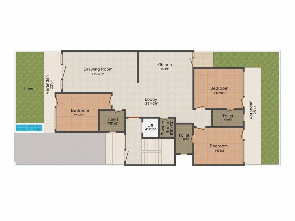 Raheja Raheja Floor   4