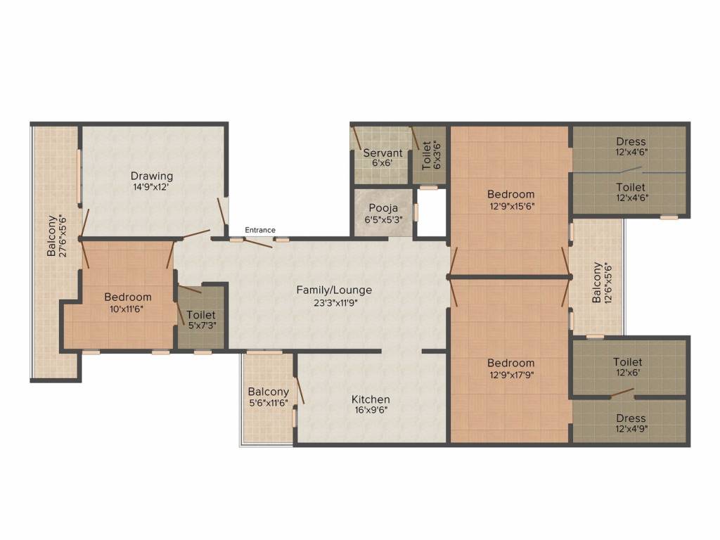 Raheja Raheja Floor   2