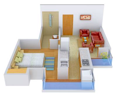 floorPlan of Happy Home Happy Home Sarvoday Jyot
