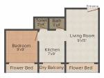 floorPlan of Shiv Sai Nisarg Residency