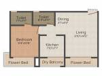 floorPlan of Assets Om Shree Ashtavinayak Complex Phase II