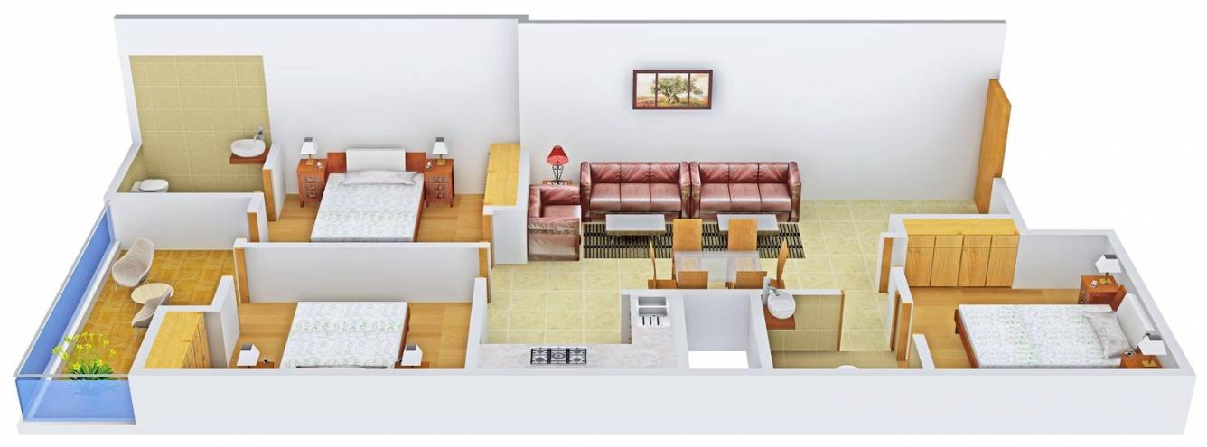 Prithvee Vaibhav Housing Apartment   3