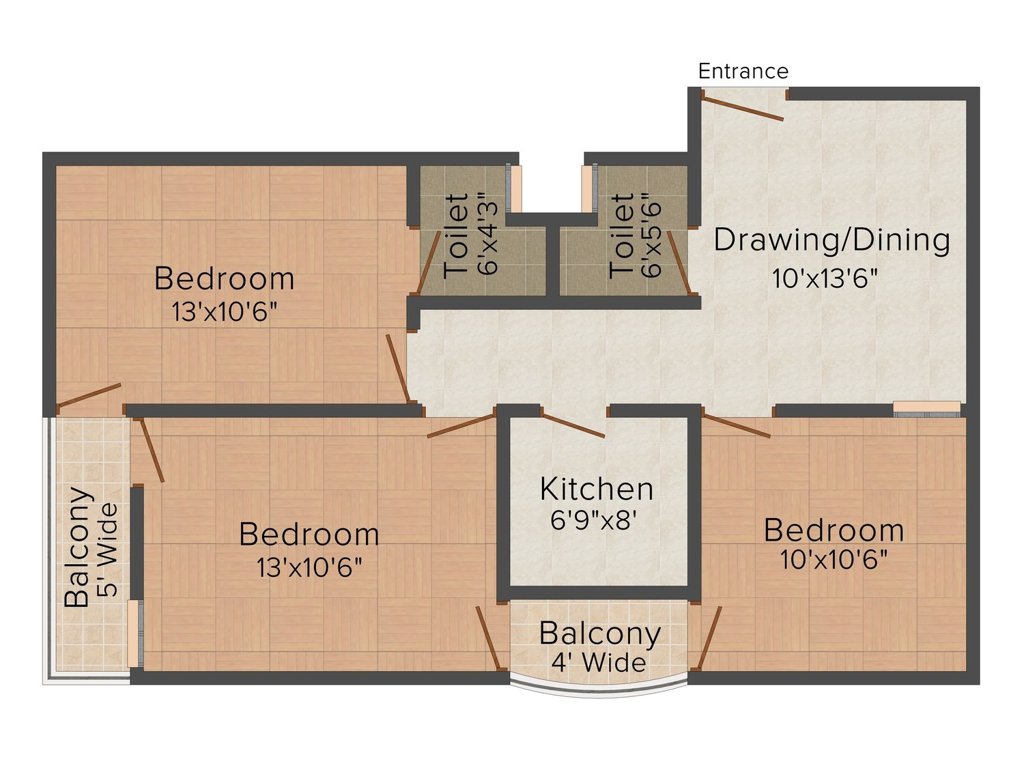 Pure Vision Construction Pure Vision Royal Style Apartments VII