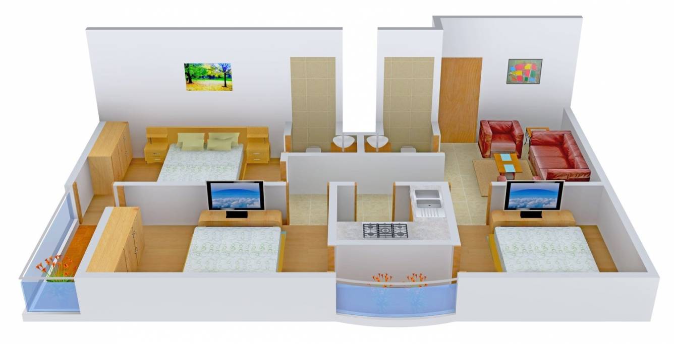 Pure Vision Construction Pure Vision Royal Style Apartments VII