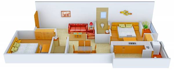 floorPlan of SG Srivari Nivas