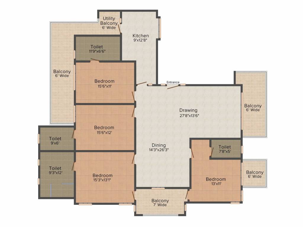 Commonweal Infrastructure Pvt Ltd Commonweal Floors 6