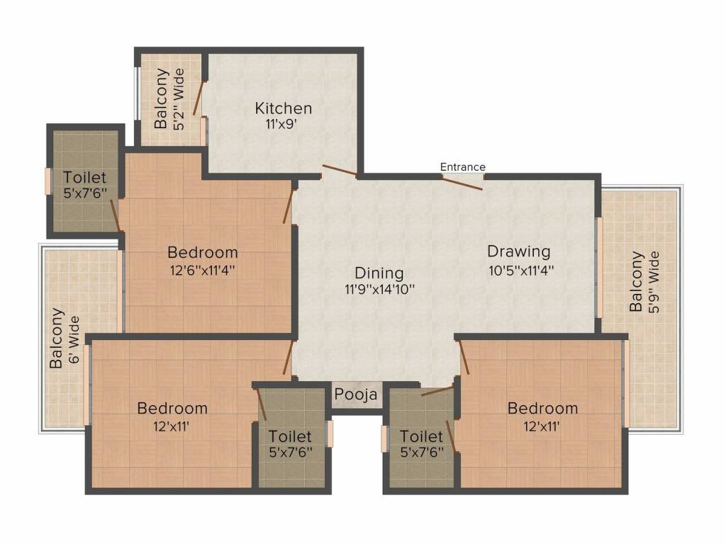 Commonweal Infrastructure Pvt Ltd Commonweal Floors 7