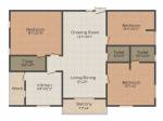 floorPlan of Victory Estates Victory Krishna Kunj Daffodil