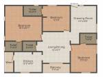floorPlan of Victory Estates Victory Krishna Kunj Daffodil