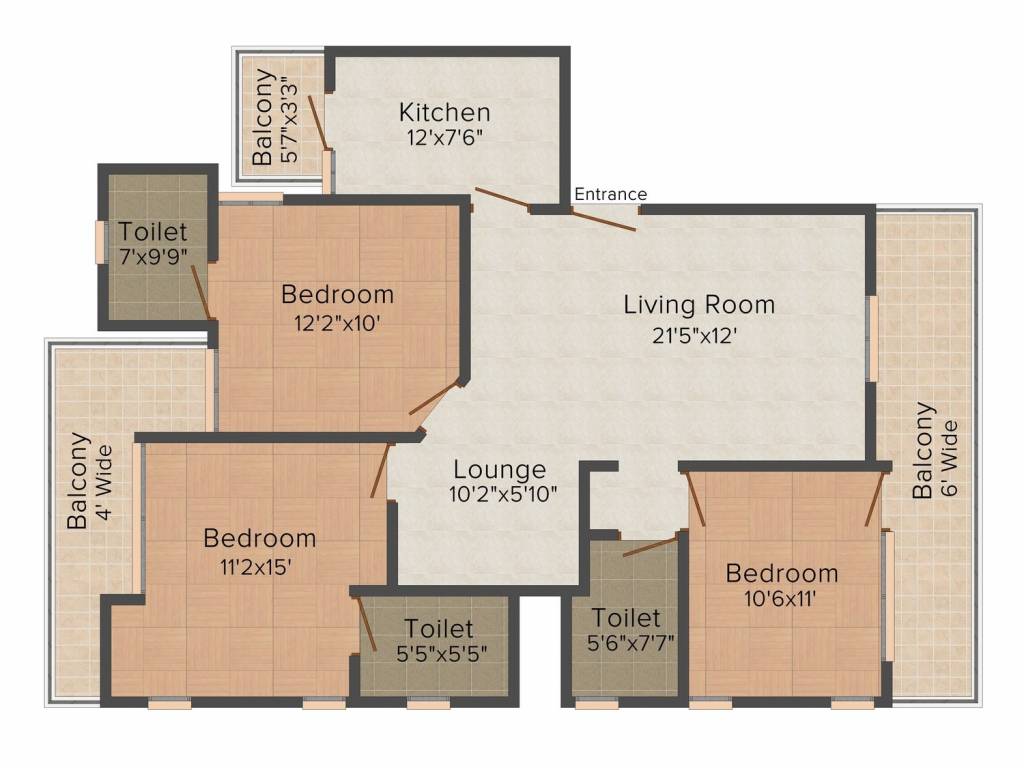 Commonweal Infrastructure Pvt Ltd Commonweal Floors 3