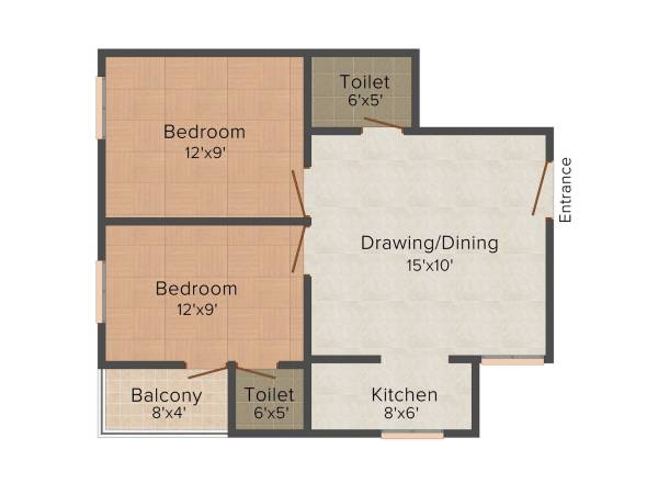 floorPlan of Saini Properties Saini Apartment 2