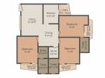 floorPlan of The Sherwood Sherwood Apartments 2