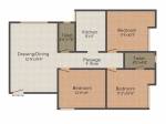 floorPlan of Apple Homes Apple Dev Vilas